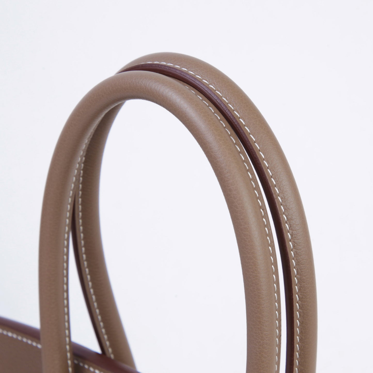 HERMÈS Birkin Shoulder Light 29 Etoupe (18) Evercolor Palladium hardware K (2025)