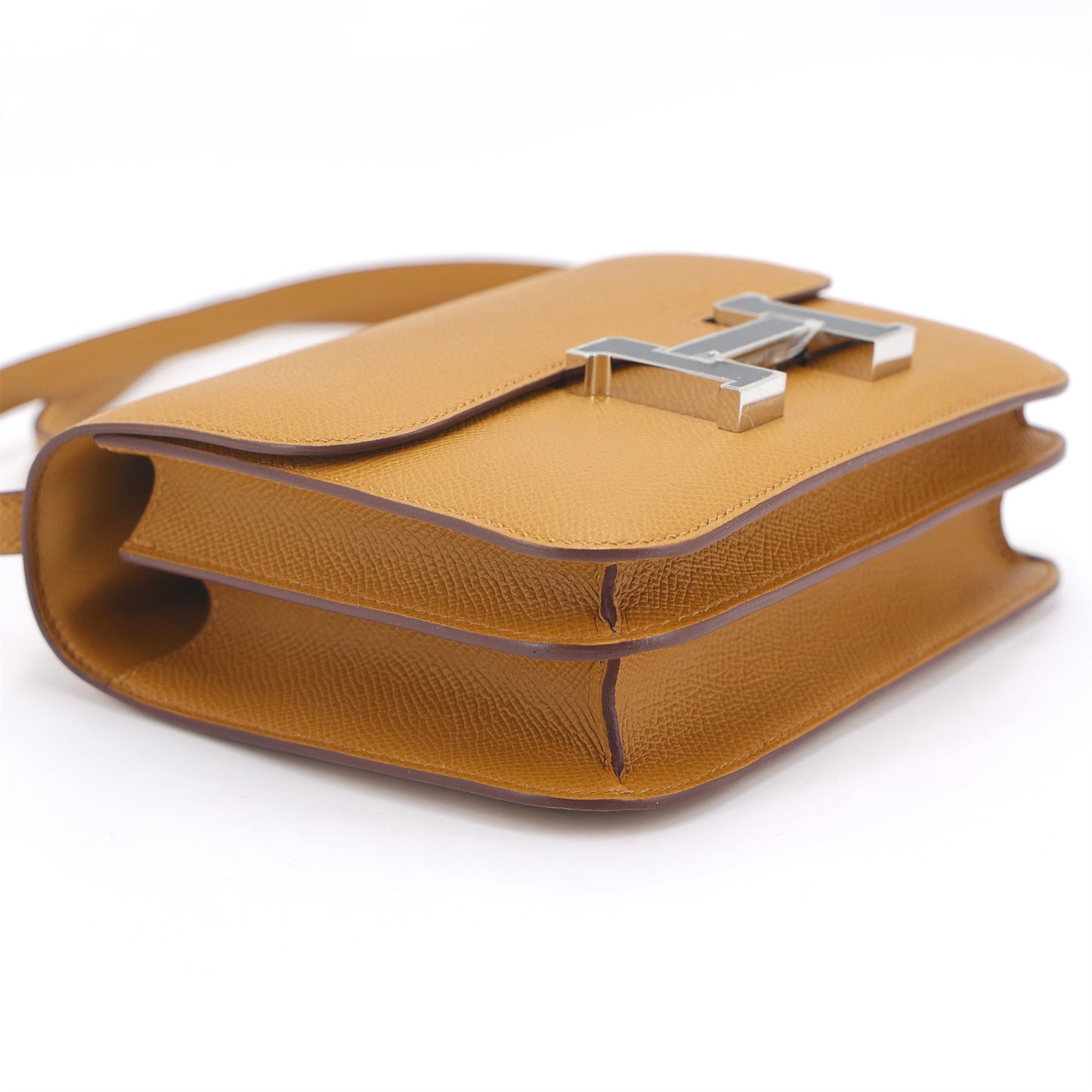 HERMÈS Constance Mini Sesame (2S) Noir (89) Epsom Enamel hardware W (2024)