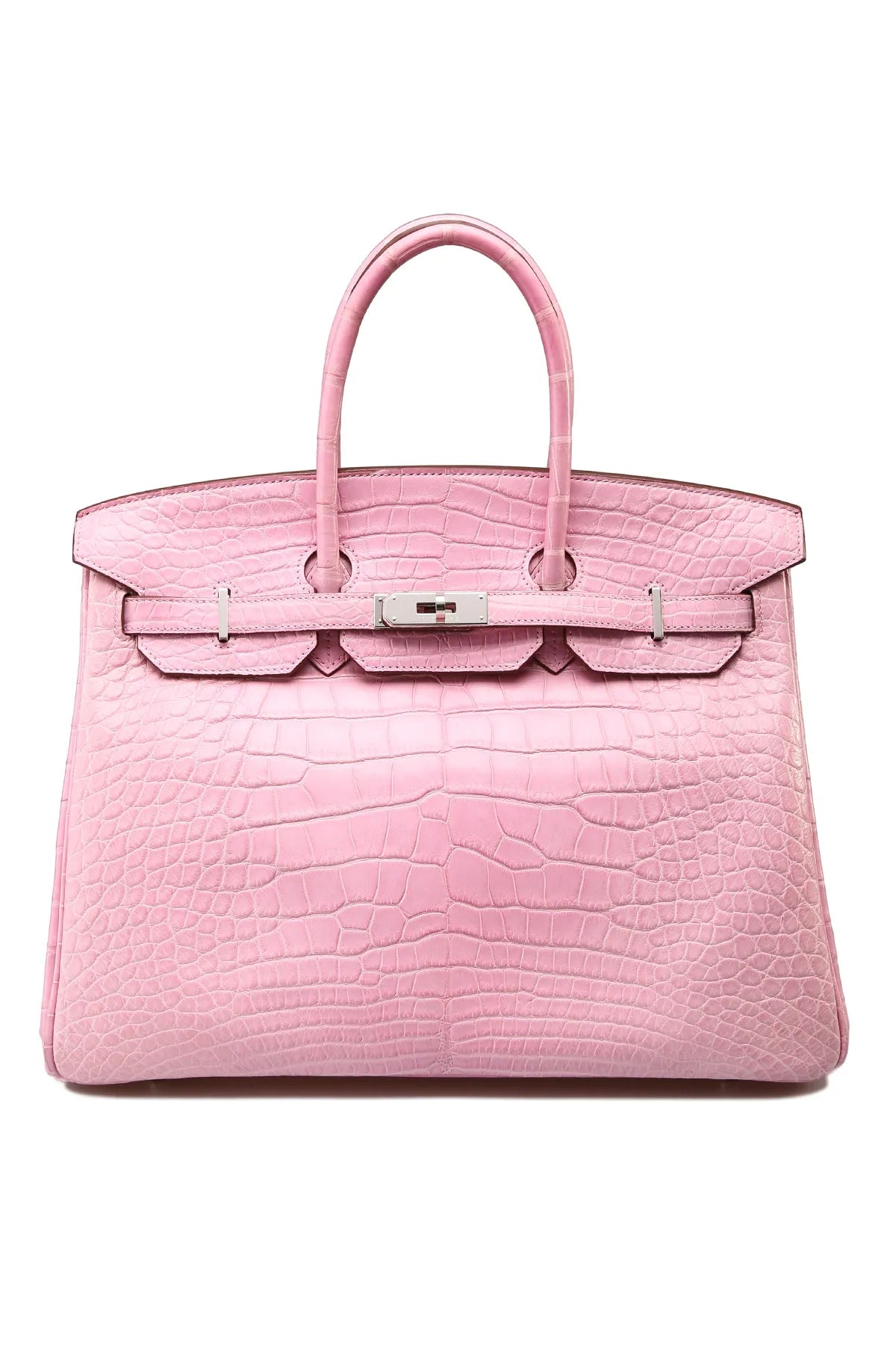HERMES Birkin 35 Bubblegum Matte Alligator (2021)