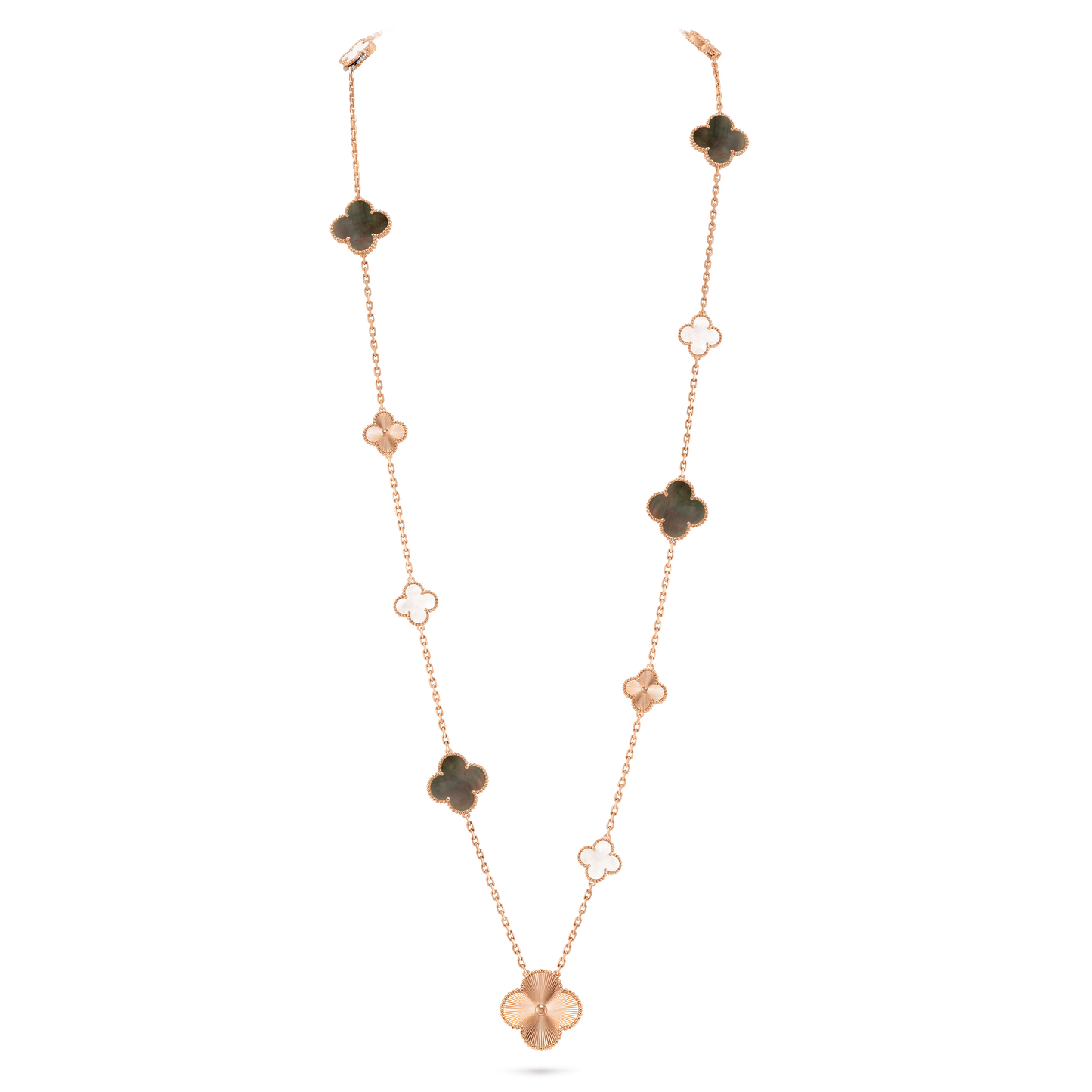 Magic Alhambra transformable long necklace, 15 motifs – Van Cleef & Arpels 2025