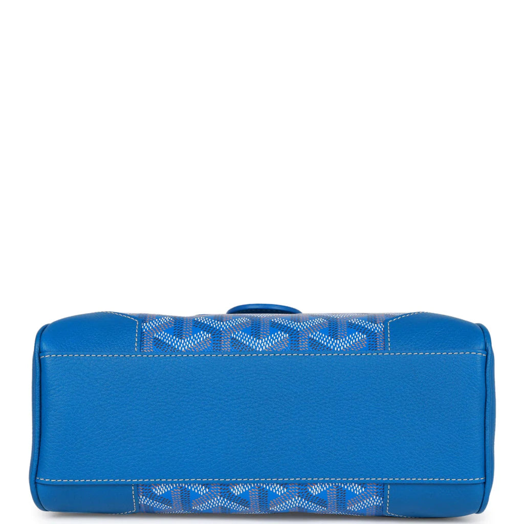 Goyard Saigon Souple Mini Bag Sky Blue Goyardine Palladium Hardware