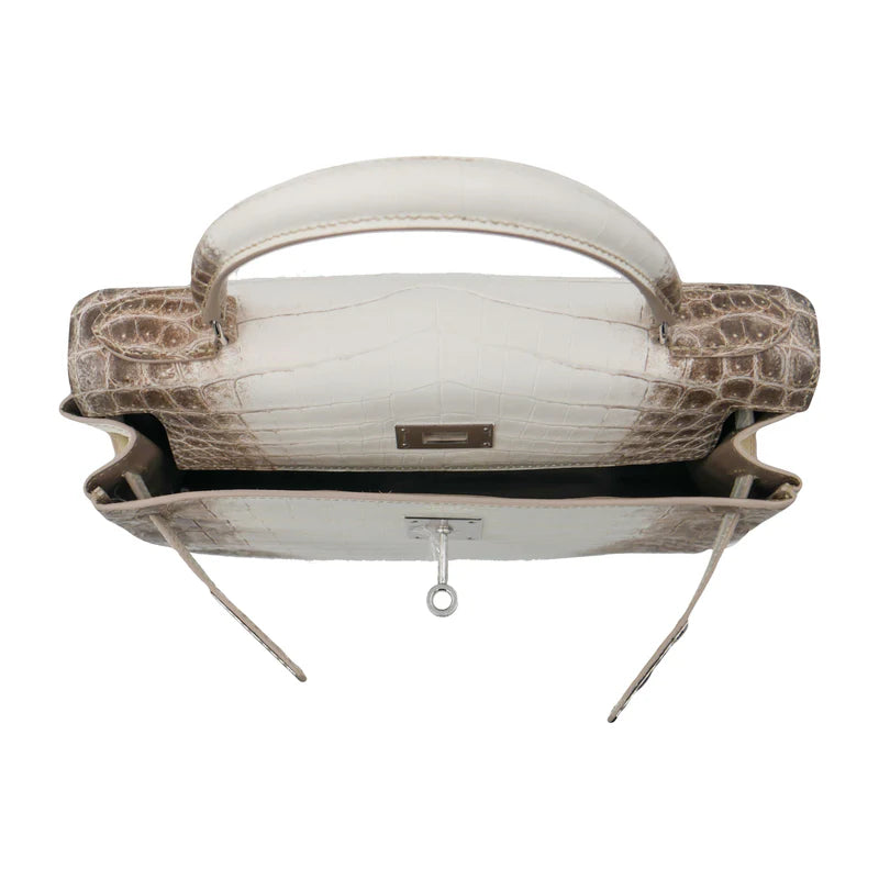 HERMES Kelly 28 Himalaya bag Diamond Hardware (2020)