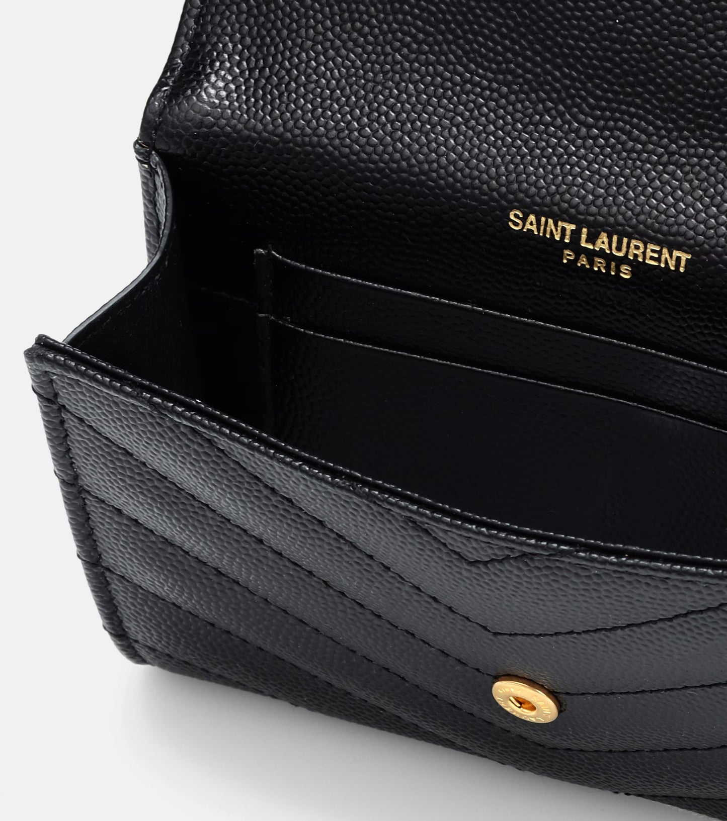Saint Laurent Monogram Small leather wallet 2025