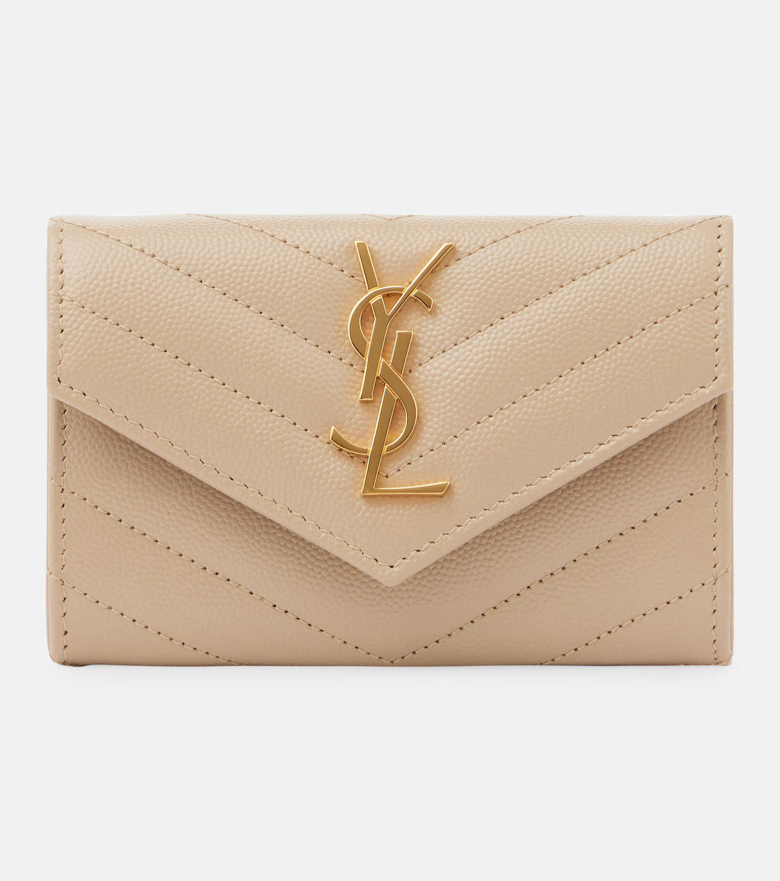 Saint Laurent Monogram Small leather wallet 2025