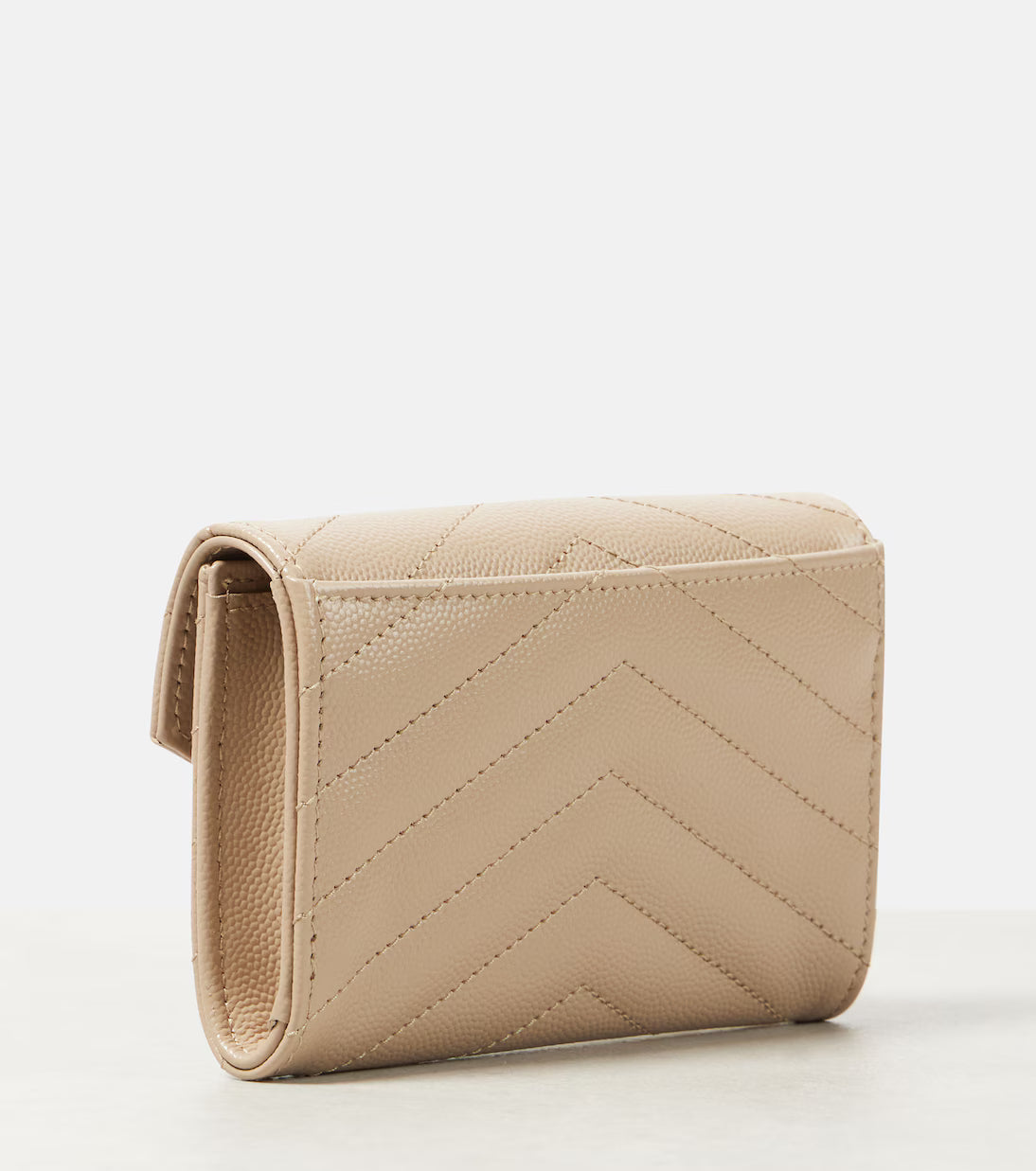 Saint Laurent Monogram Small leather wallet 2025