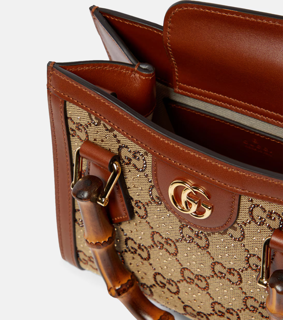 Gucci Diana Mini GG canvas tote bag 2025