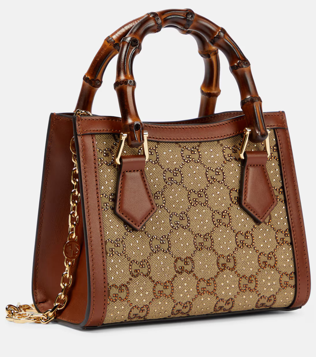 Gucci Diana Mini GG canvas tote bag 2025