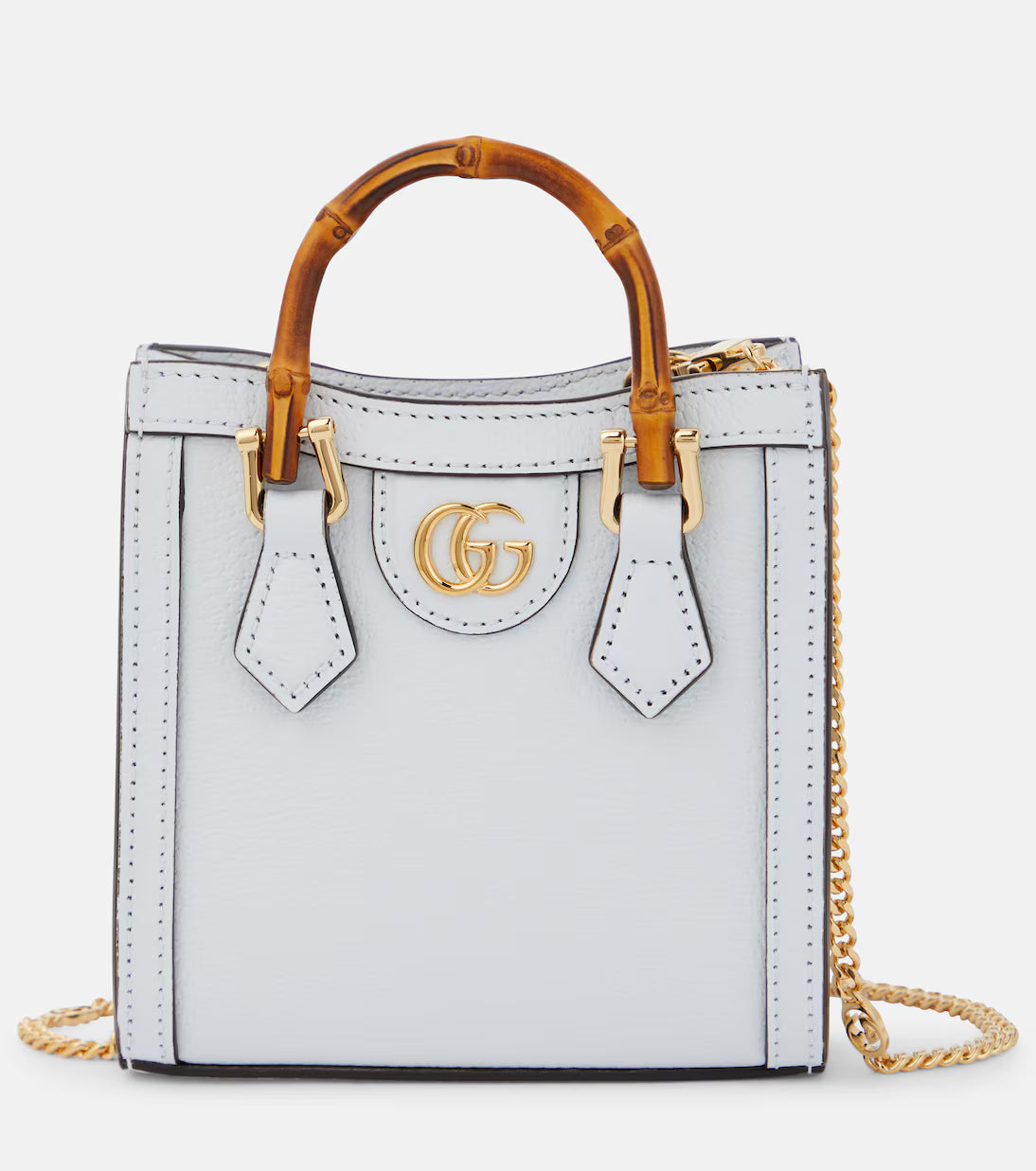 Gucci Diana Mini leather tote bag 2025