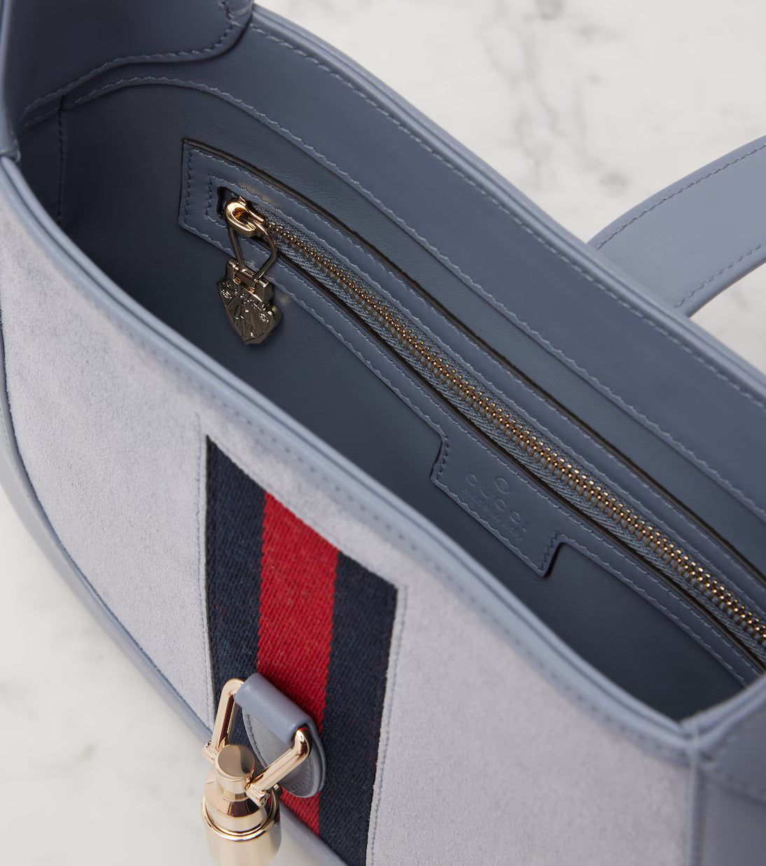 Gucci Jackie 1961 Medium suede and leather shoulder bag 2025