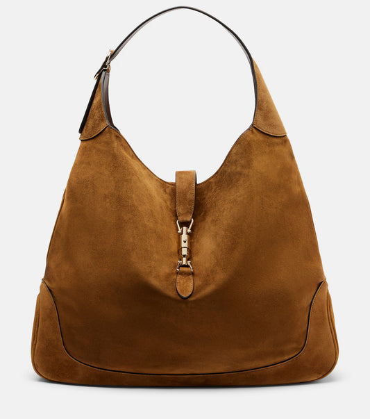 Gucci Jackie 1961 Large suede tote bag 2025
