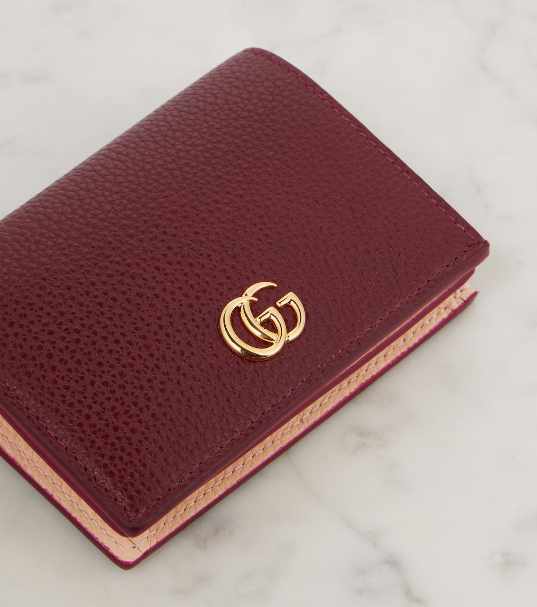 Gucci GG Marmont Mini leather wallet 2025