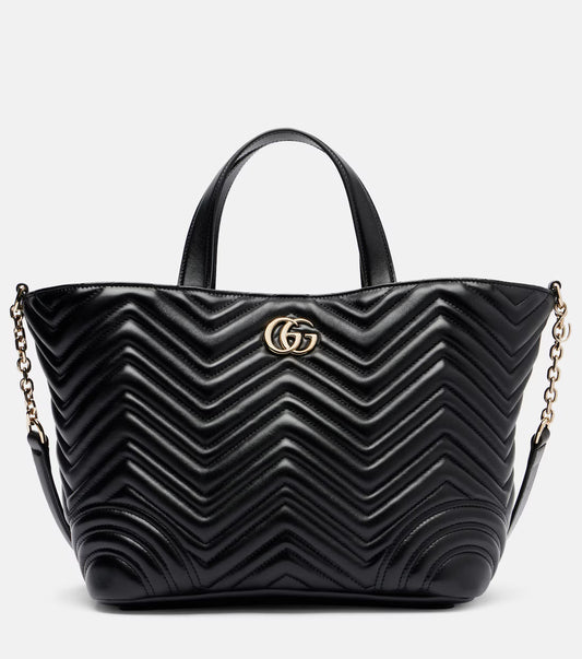 Gucci GG Marmont Small leather tote bag 2025