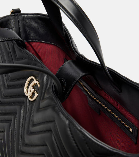 Gucci GG Marmont Small leather tote bag 2025