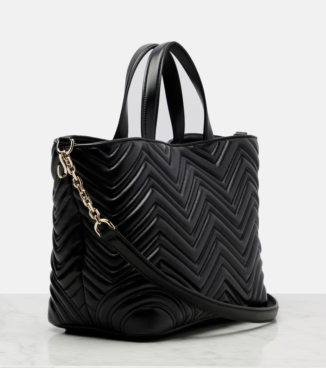 Gucci GG Marmont Small leather tote bag 2025