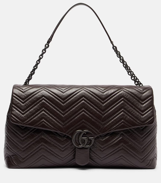Gucci GG Marmont Maxi leather shoulder bag 2025