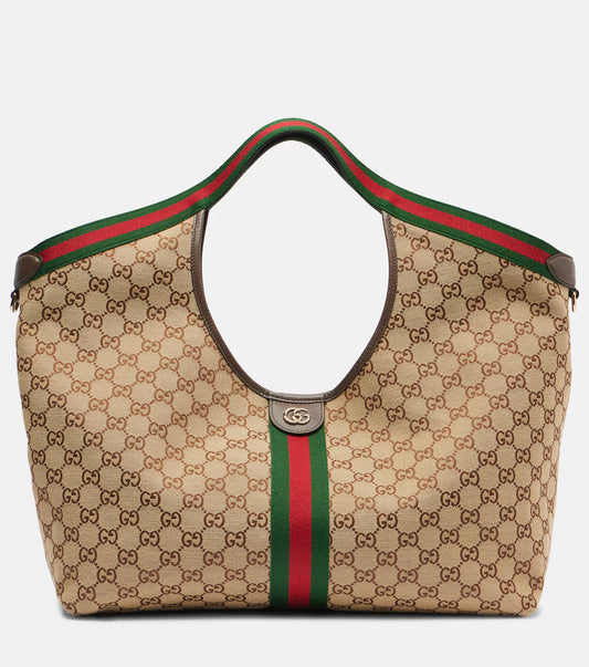 Gucci Gucci Giglio GG Canvas Large tote bag 2025