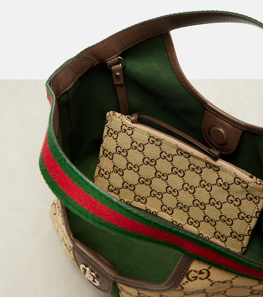 Gucci Gucci Giglio GG Canvas Small tote bag 2025