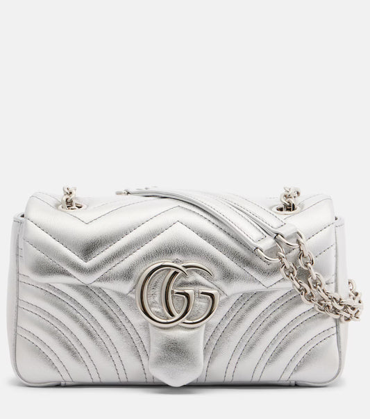 Gucci GG Marmont Small leather shoulder bag 2025