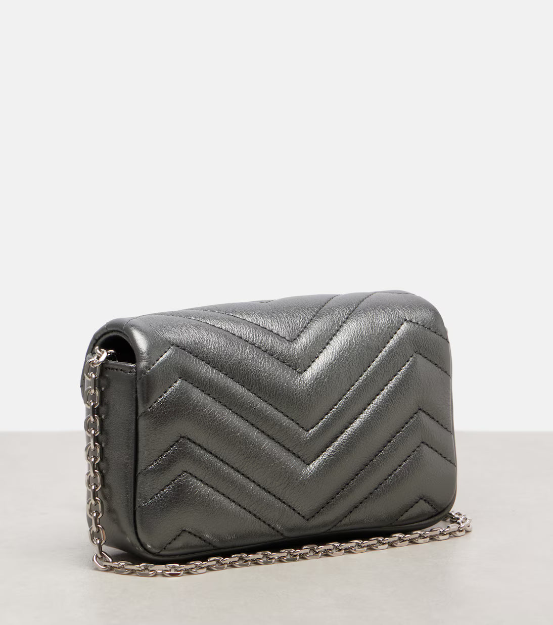 Gucci GG Marmont Mini leather shoulder bag 2025