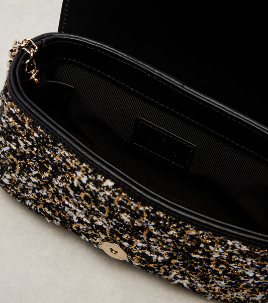 Gucci GG Marmont Mini tweed shoulder bag 2025