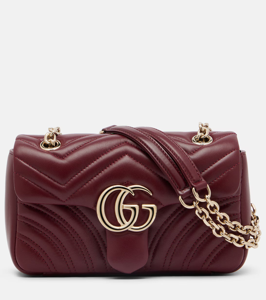 Gucci GG Marmont Small leather shoulder bag 2025