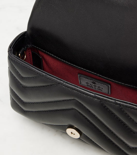 Gucci GG Marmont Mini leather shoulder bag 2025