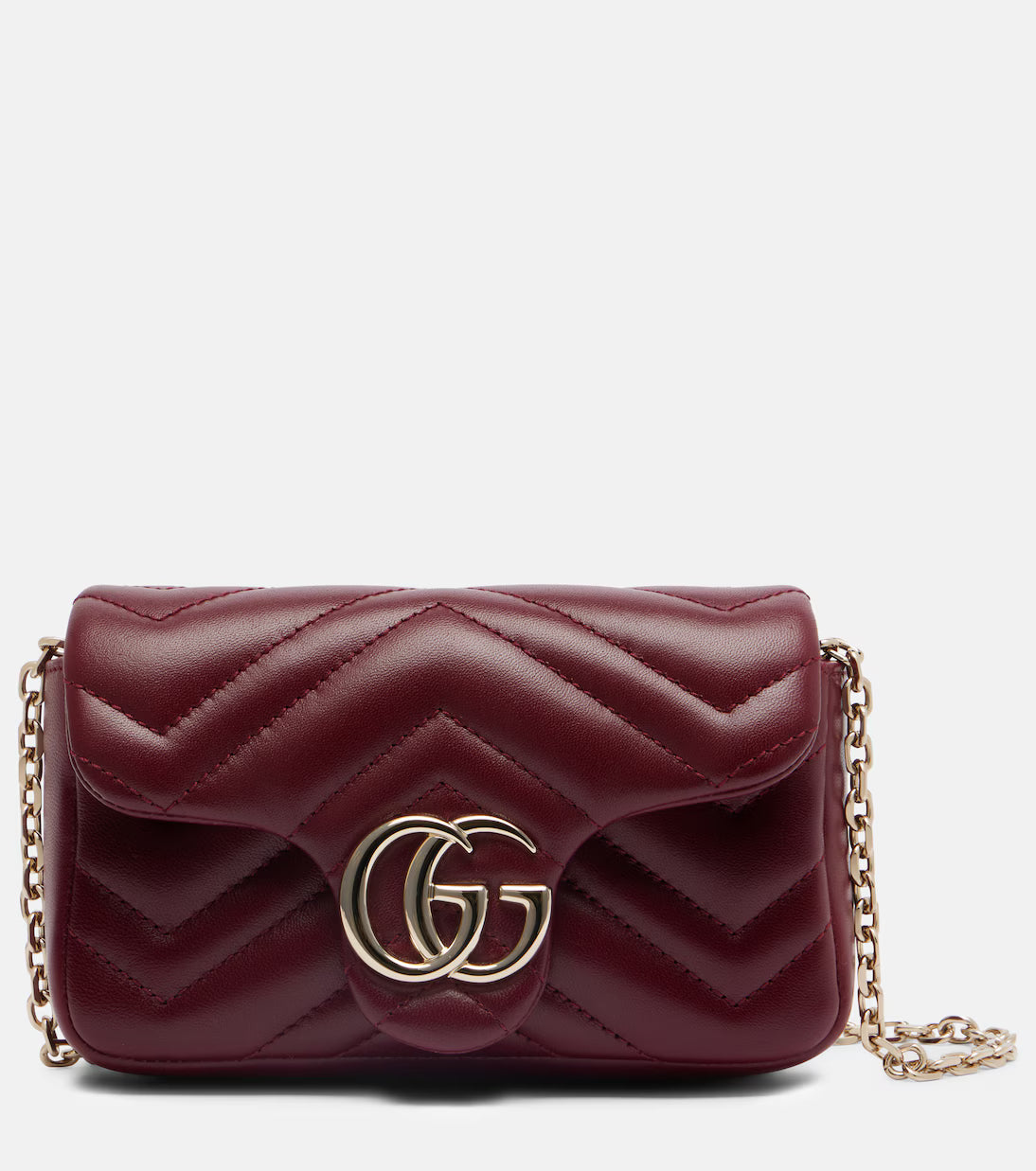 Gucci GG Marmont Mini leather shoulder bag 2025