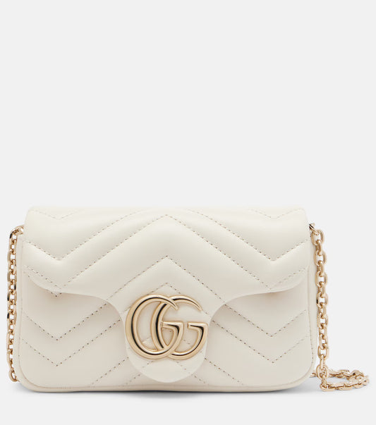 Gucci GG Marmont Mini leather shoulder bag 2025