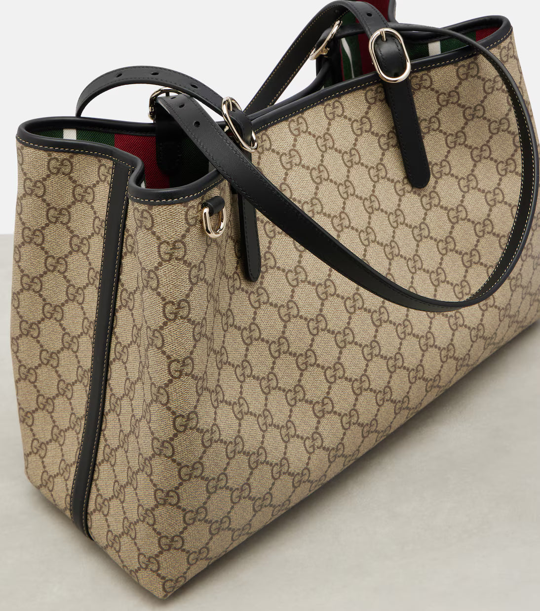 Gucci GG Emblem Large shopper 2025