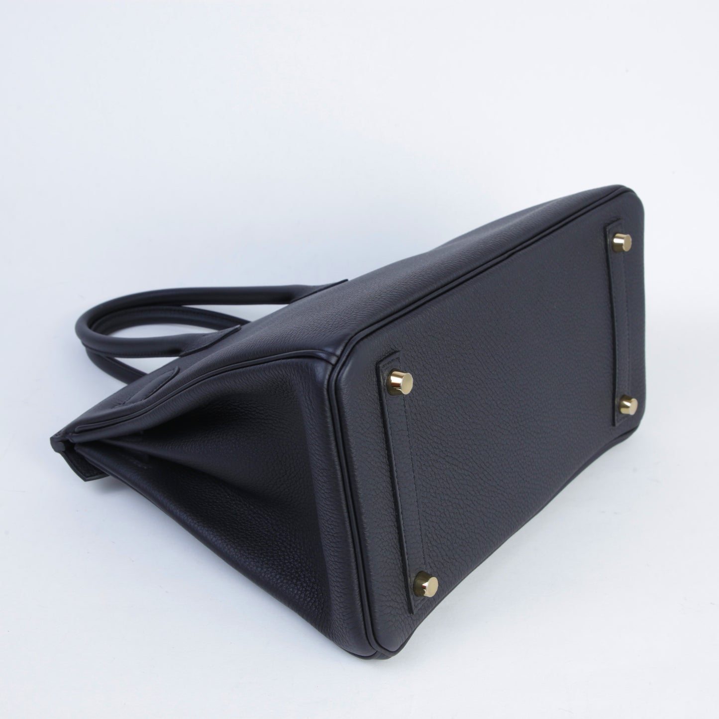 HERMÈS Birkin 30 Noir (89) Togo Gold hardware K (2025)