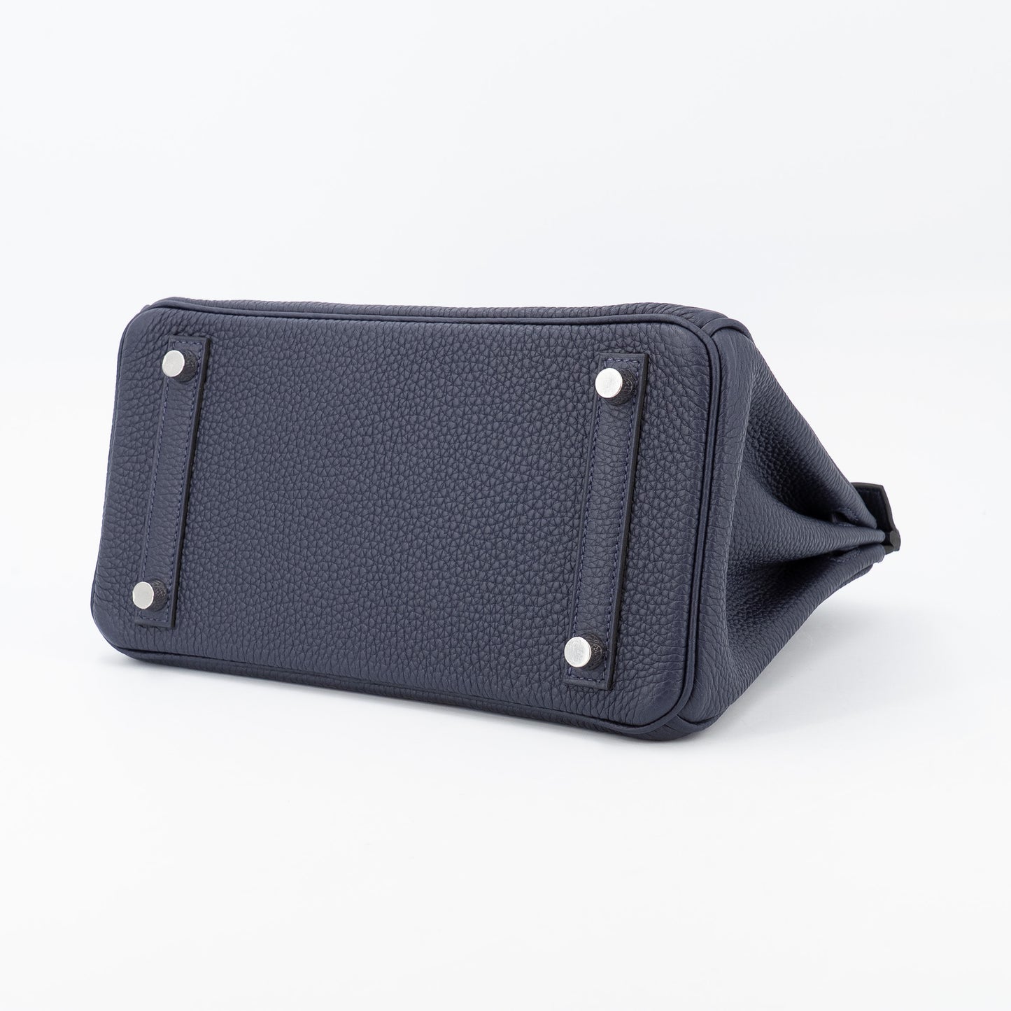 HERMÈS Birkin 25 Bleu Nuit Togo Palladium hardware K (2025)