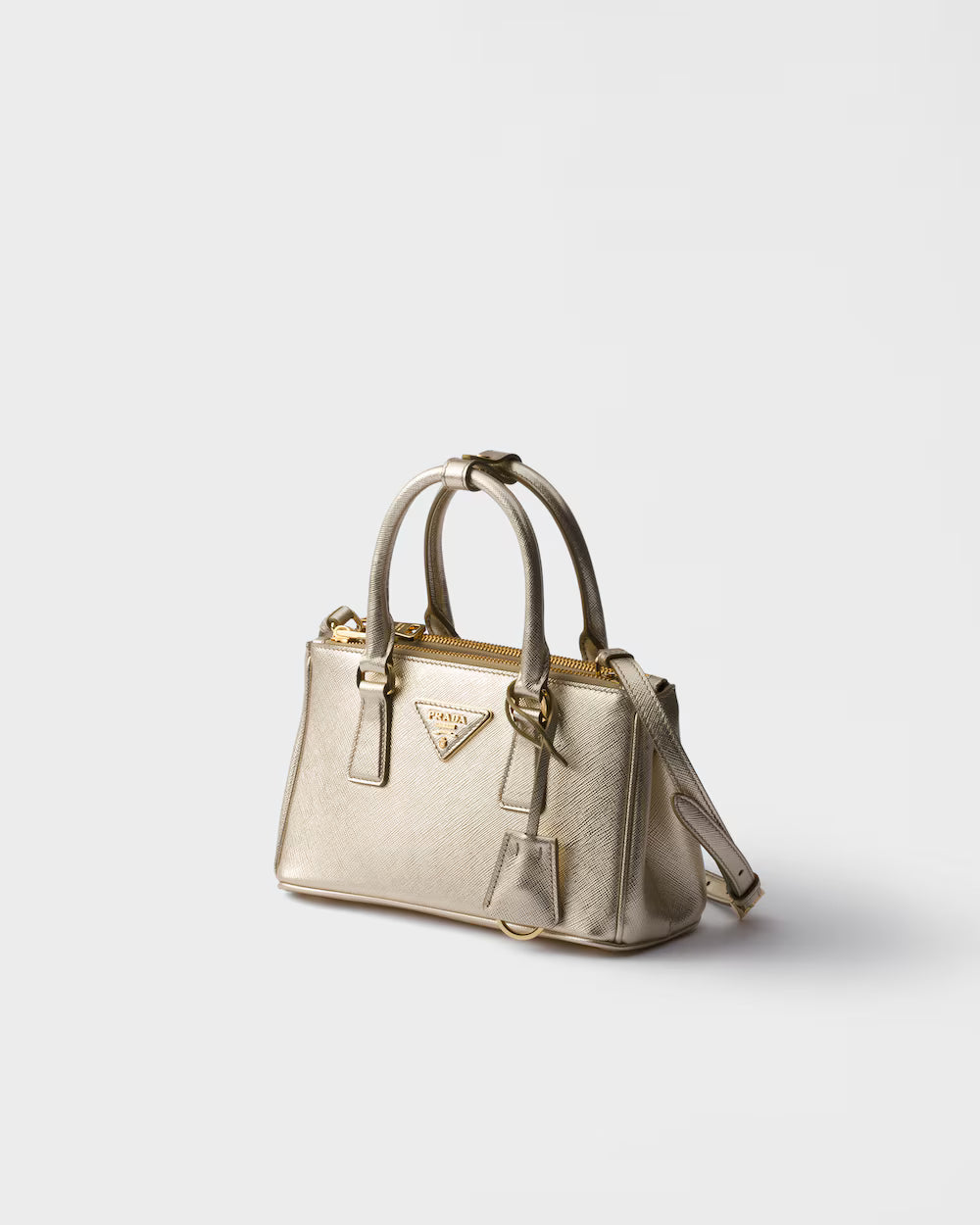 Prada Galleria patent Saffiano leather mini-bag  2025