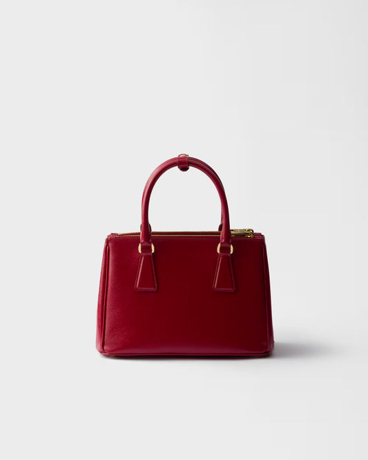 Prada Galleria small patent Saffiano leather bag 2025