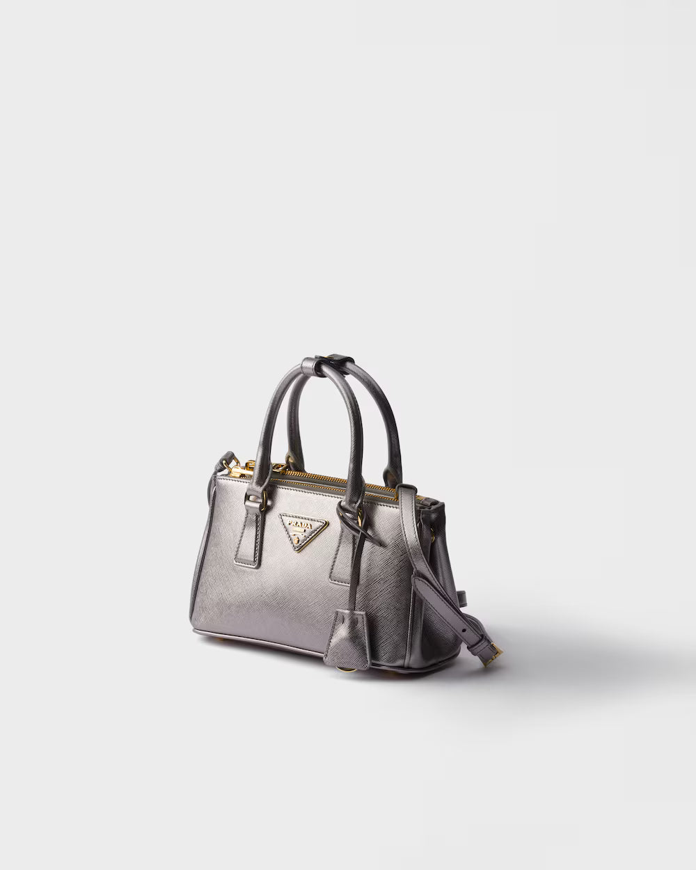 Prada Galleria patent Saffiano leather mini-bag  2025