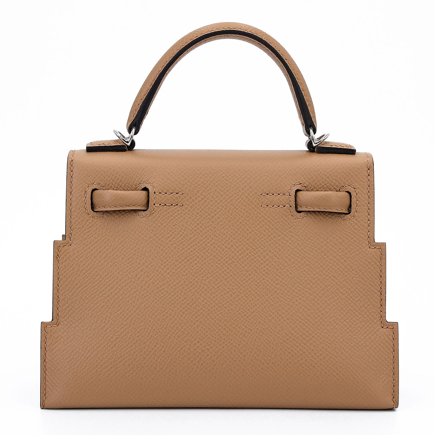 HERMÈS Limited Edition Kelly Doll Picto Chai (0M) Mauve Sylvestre (X9) Celeste (7N) Terre Battue (R1) Epsom Palladium hardware B (2023)