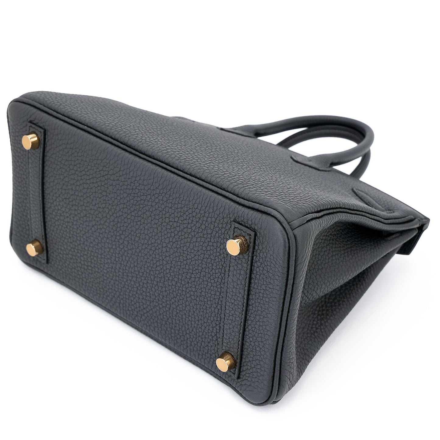 HERMÈS Birkin 25 Plomb (8P) Togo Gold hardware K (2025)