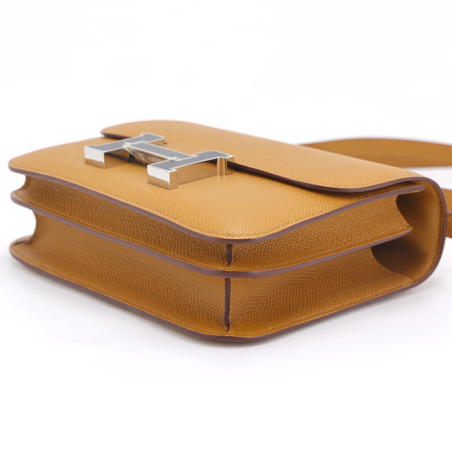 HERMÈS Constance Mini Sesame (2S) Noir (89) Epsom Enamel hardware W (2024)