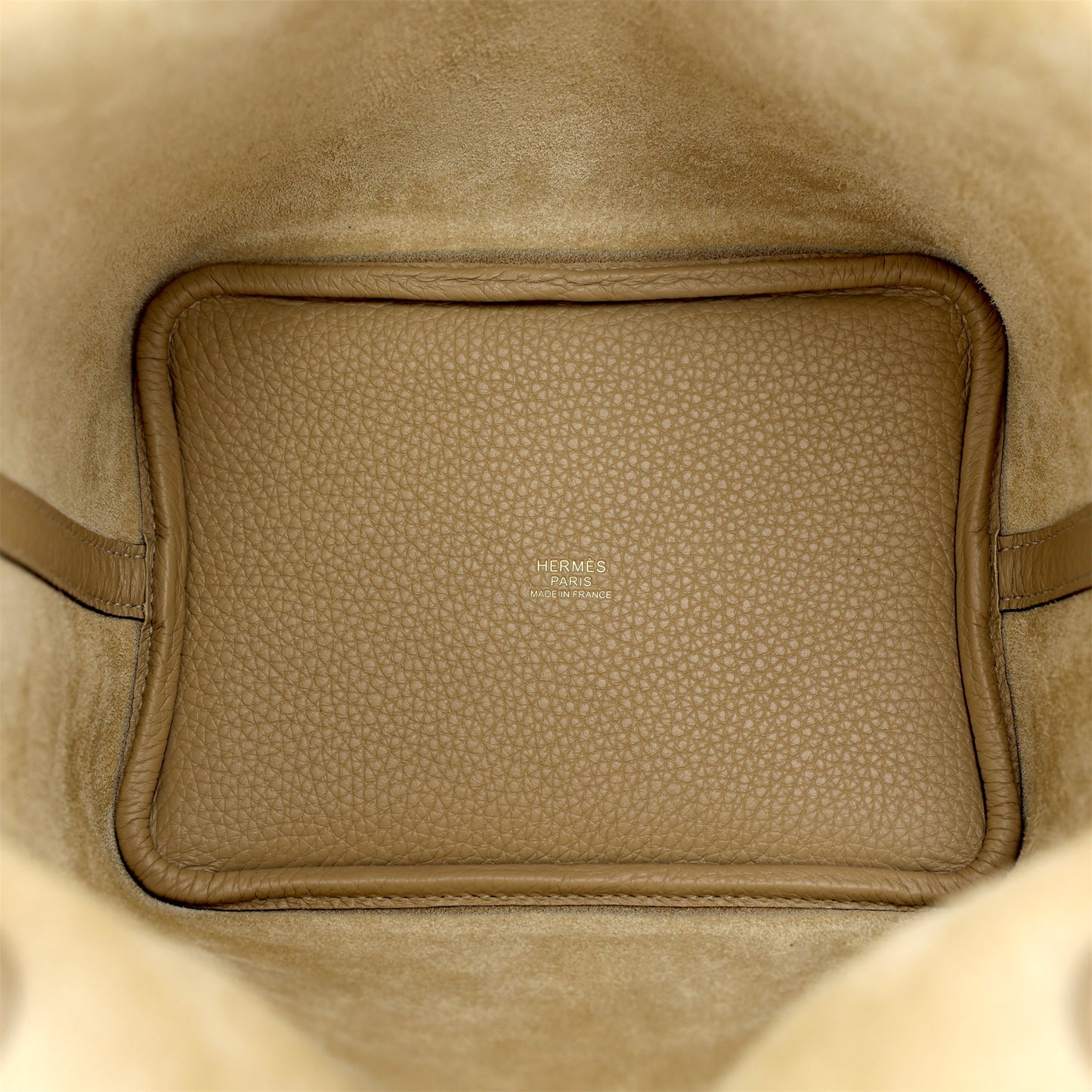 HERMÈS Picotin Lock PM Trench (S2) Clemence Gold hardware K (2025)