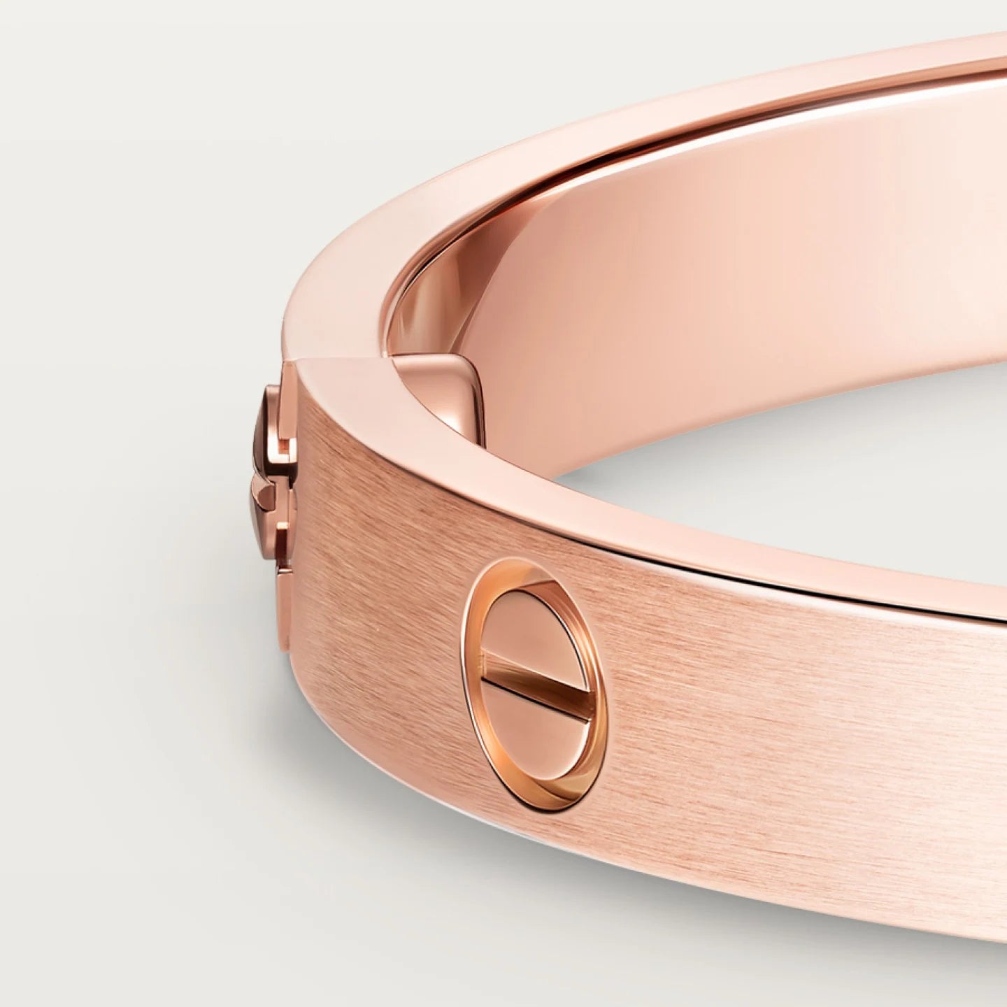 Cartier LOVE bracelet, classic model, brushed 2025