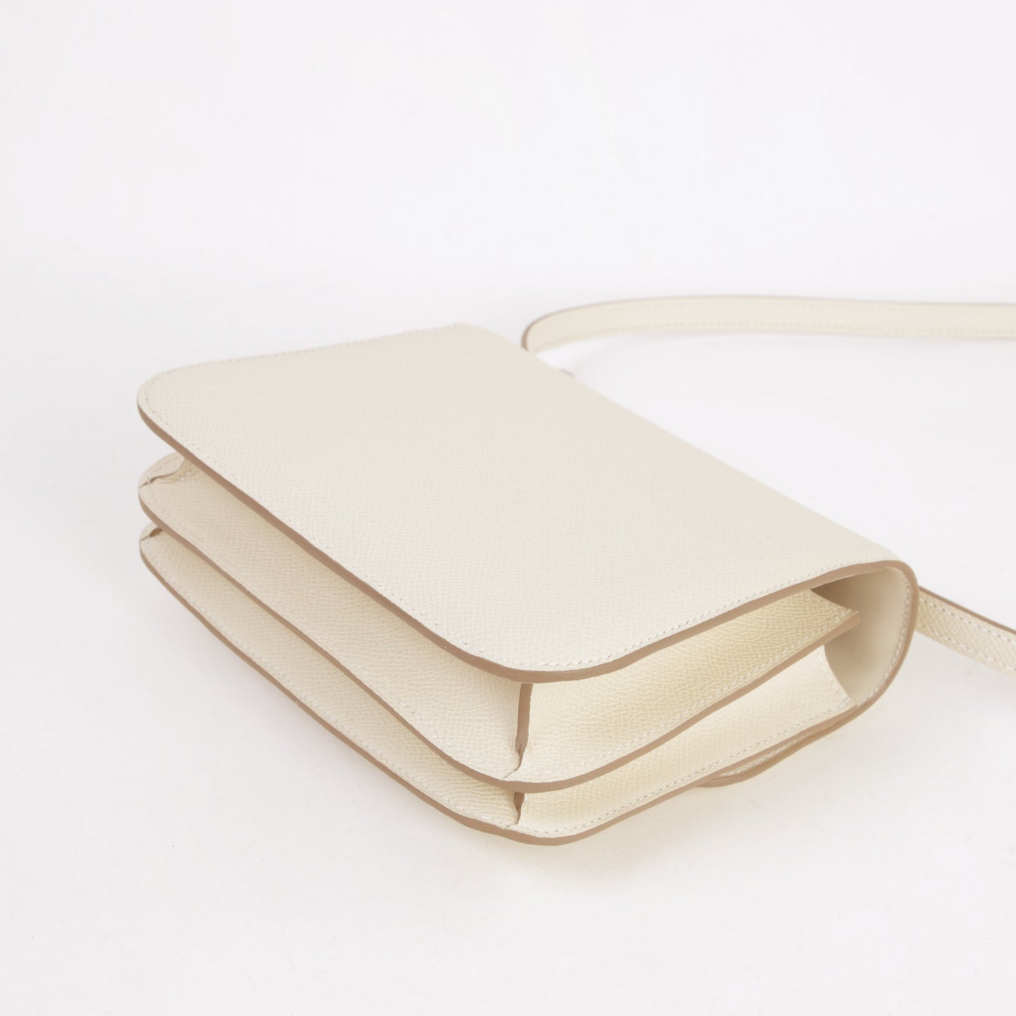 HERMÈS Constance Mini Craie (10) Epsom Lacquer Hardware Palladium hardware K (2025)