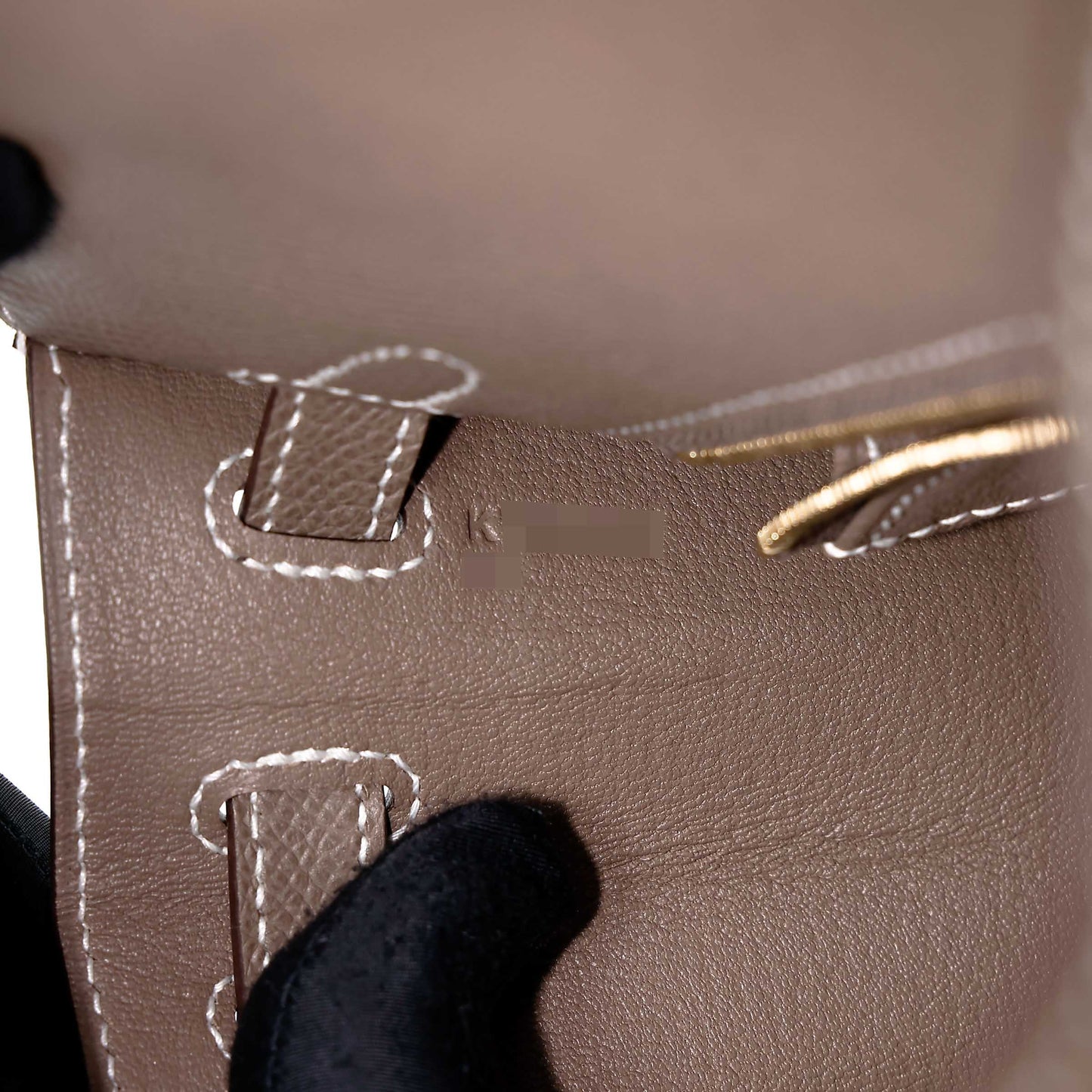 HERMÈS Kelly 25 Sellier Etoupe (18) Epsom Gold hardware K (2025)