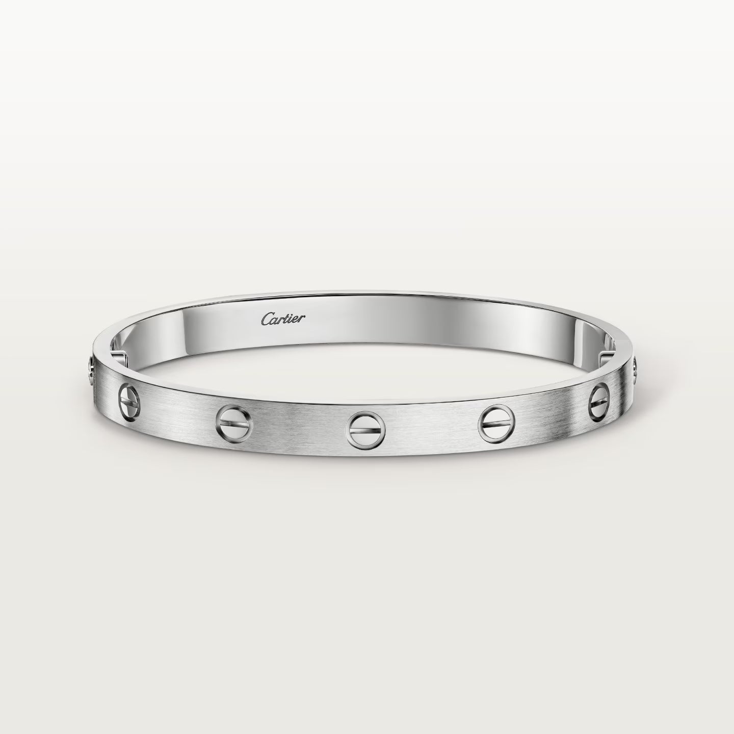 Cartier LOVE bracelet, classic model, brushed 2025
