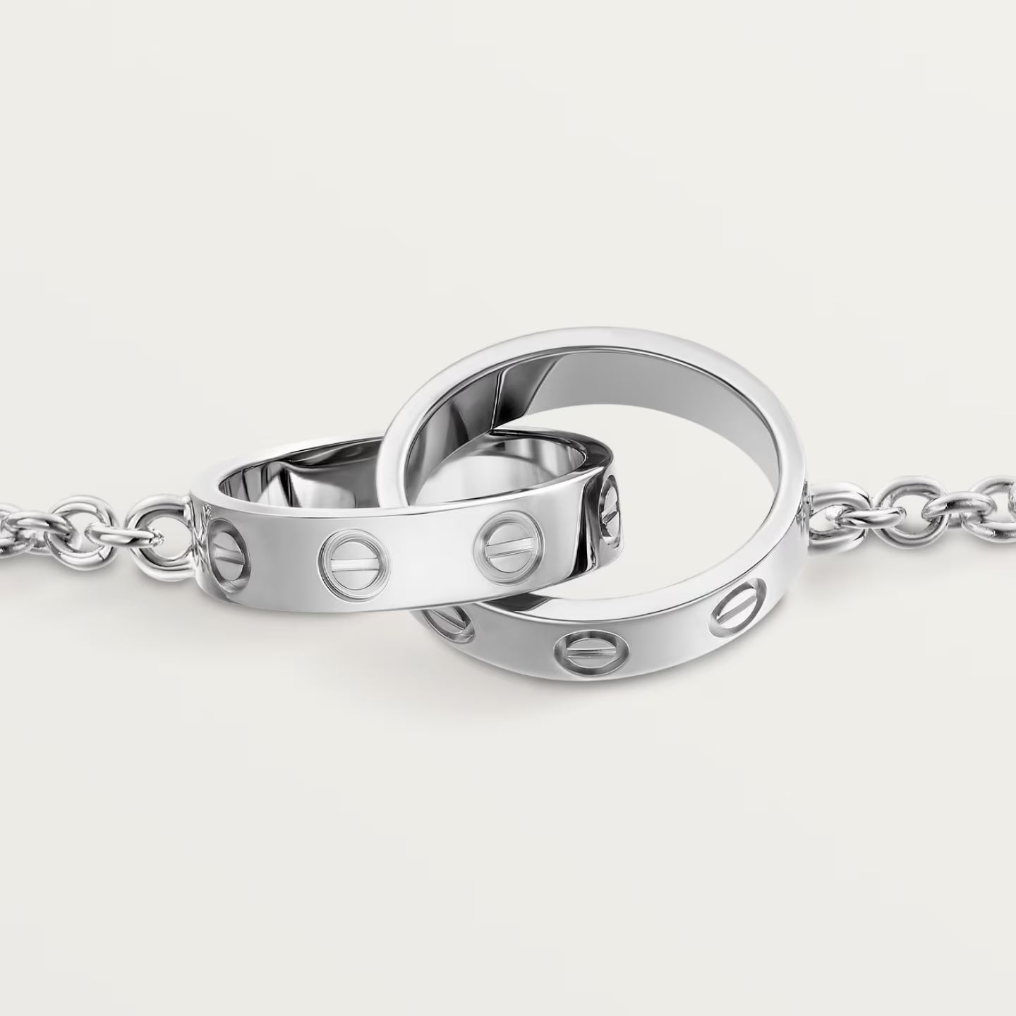 Cartier LOVE bracelet, on chain 2025