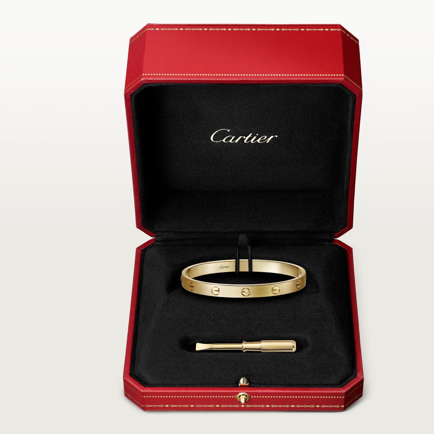 Cartier LOVE bracelet, classic model, brushed 2025